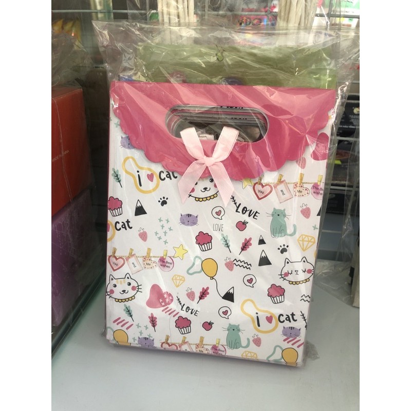 Túi quà vỏ cứng có nắp dán | BigBuy360 - bigbuy360.vn