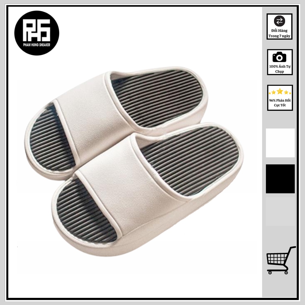 Dép Bánh Mì Hot Trend ( full Size Nam Nữ ) Hách Dáng Tăng Chiều Cao 4cm, Cam Kết ảnh Được Chụp Tại Shop 100%