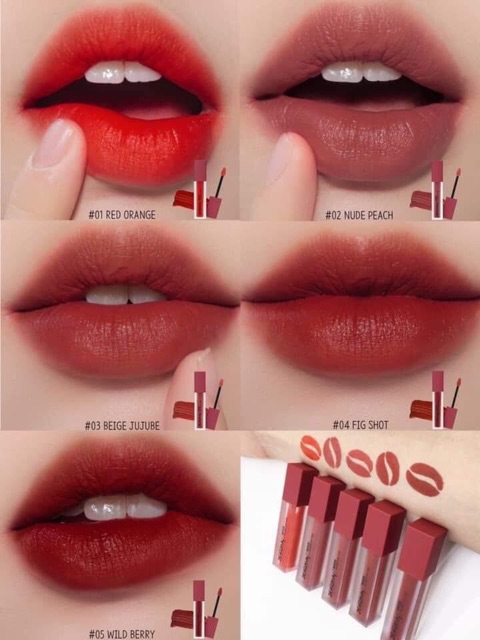 ( Sẵn vỏ mới) Son kem Dearmay Breeze Velvet Lip Tint | Thế Giới Skin Care