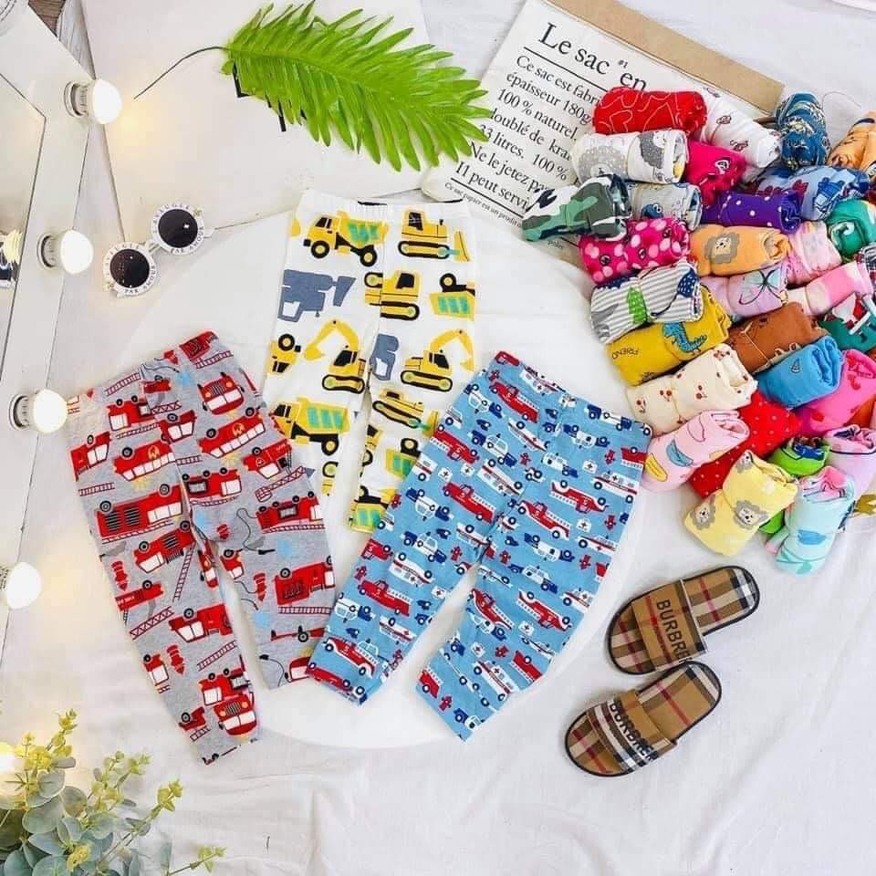 Quần dài cho bé trai và bé gái chất bozip K014