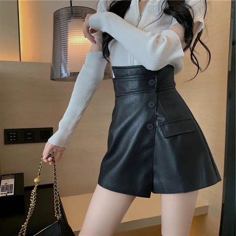 QUẦN DA GIẢ VÁY OD 7-15N (sẵn Be sz S Đen sz M) | BigBuy360 - bigbuy360.vn