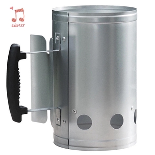 【Hot Sell】Outdoor Barbecue Chimney Starter Bbq Fire Stove Fire Barrel Charcoal Barrel  Barrel Carbon Grill Steel Igniter Carbon Furnace