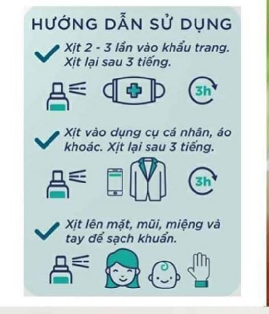 Nano Bạc AHT sản phẩm dạng nước xịt khử trùng,diệt khuẩn,nấm mốc 430ml