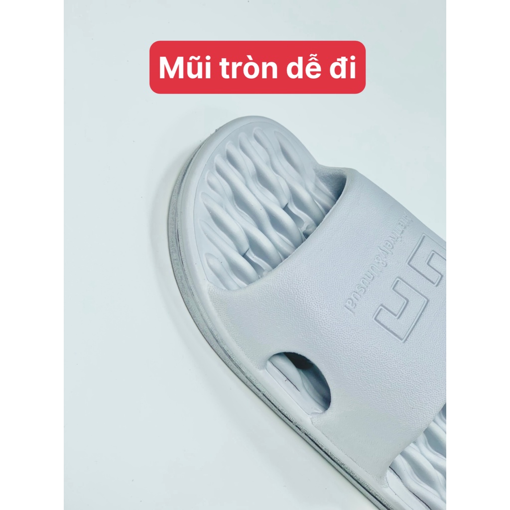 Dép đi trong nhà văn phòng xốp lỗ thoát nước chống trơn trượt phù hợp đi nhà tắm rất nhẹ êm chân