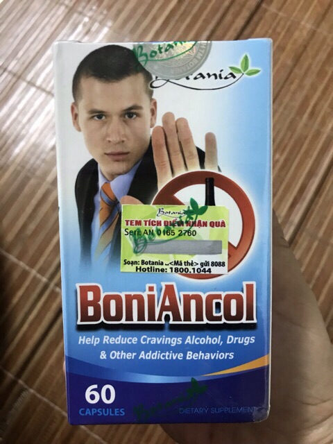 ✅BoniAncol- Hỗ Trợ Cai Rượu,  Giải Rượu, Thải Độc Gan