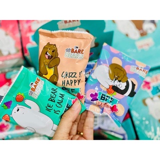 [LẺ 1 CÁI] [INDO] Kẹo Nhẫn Gấu BFF Pop We Bare Bears 3 con gấu 10g