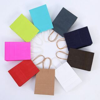 Bộ 10 túi giấy các màu
