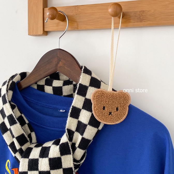 Phụ kiện treo trang trí túi xách hình chú gấu kiểu dáng dễ thương