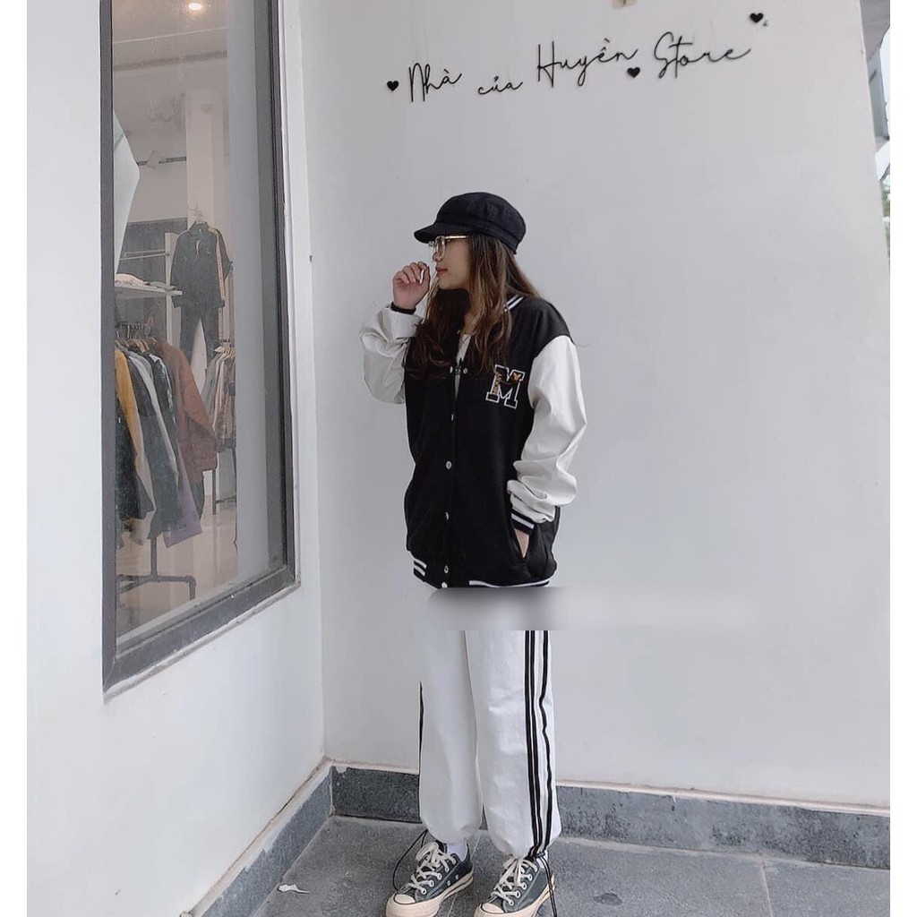 ❤FREE SHIP❤ HÀNG MỚI VỀ | Áo Nỉ Phối Tay Da Chữ M - Áo Nỉ Phối Tay Da Chữ M Chất Đẹp, Form Chuẩn | BigBuy360 - bigbuy360.vn