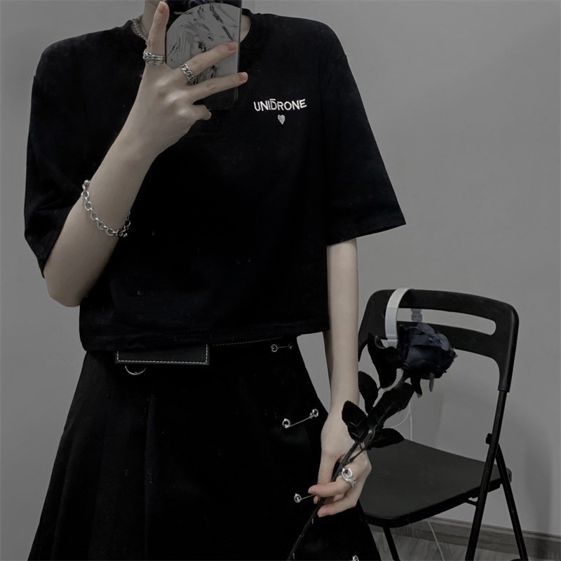 Áo Croptop Cotton 100% nữ form rộng freesize Neko.sg CT01