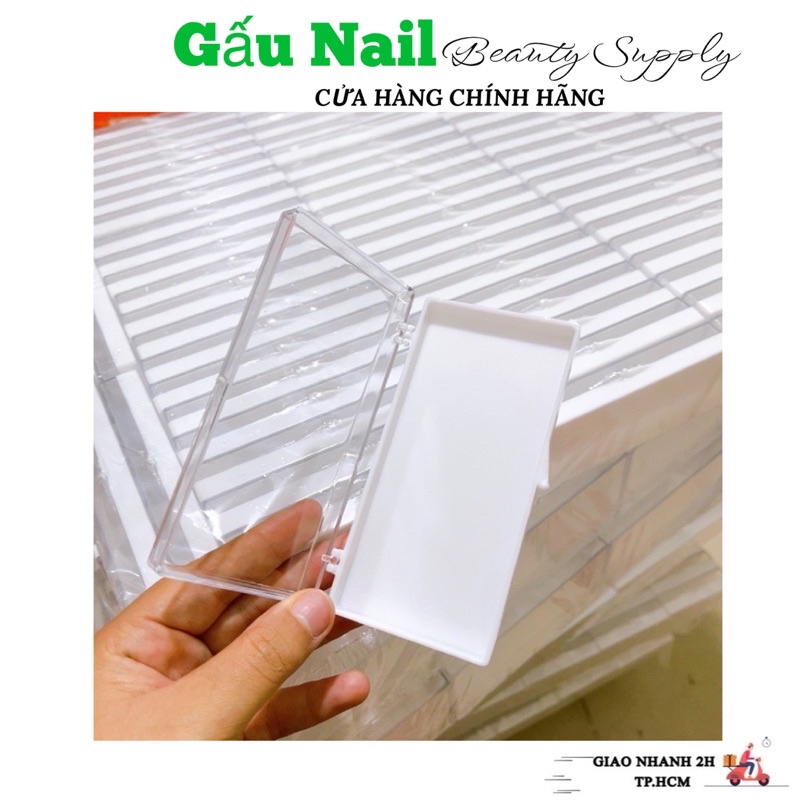 Hộp đựng Nail box chuyên dụng - Hộp đựng mi fan, mi khay đa năng, tiện lợi