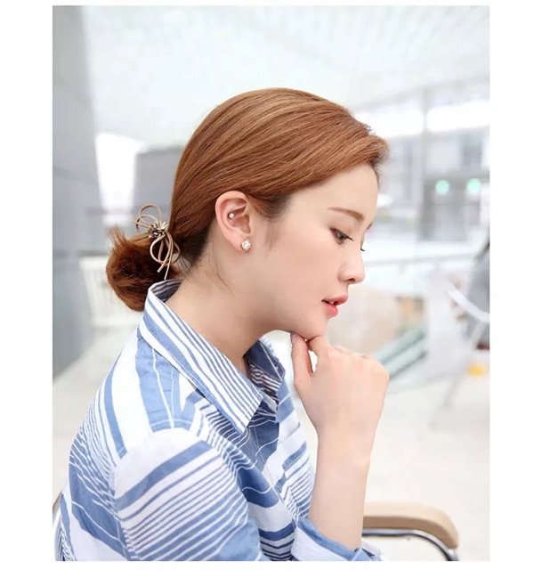 Sỉ 10 buộc tóc hoa vải nơ đẹp  58k