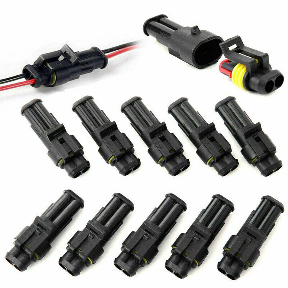 PISTA Đầu Nối Dây Điện Chống Nước 5 / 10Kit Cho Xe Hơi