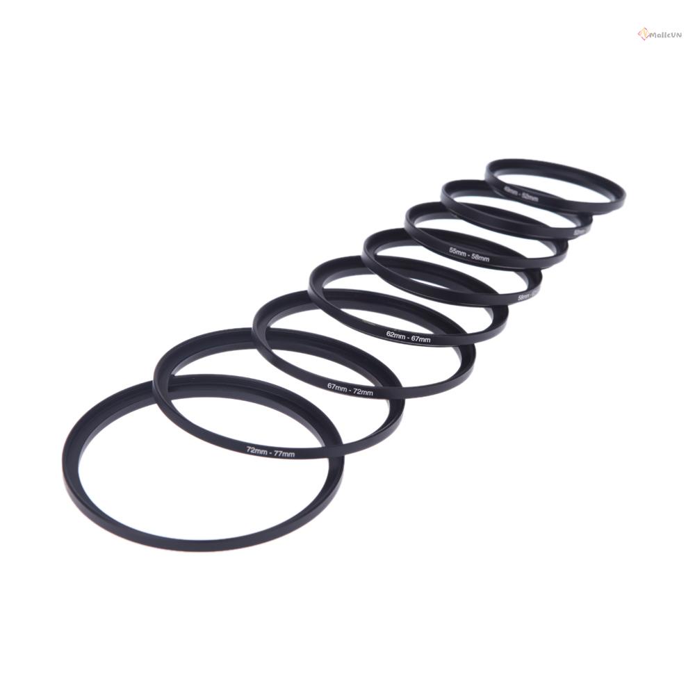 Set 8 vòng đệm tăng áp 49-52-55-58-62-67-72-77-82mm 49mm-82mm