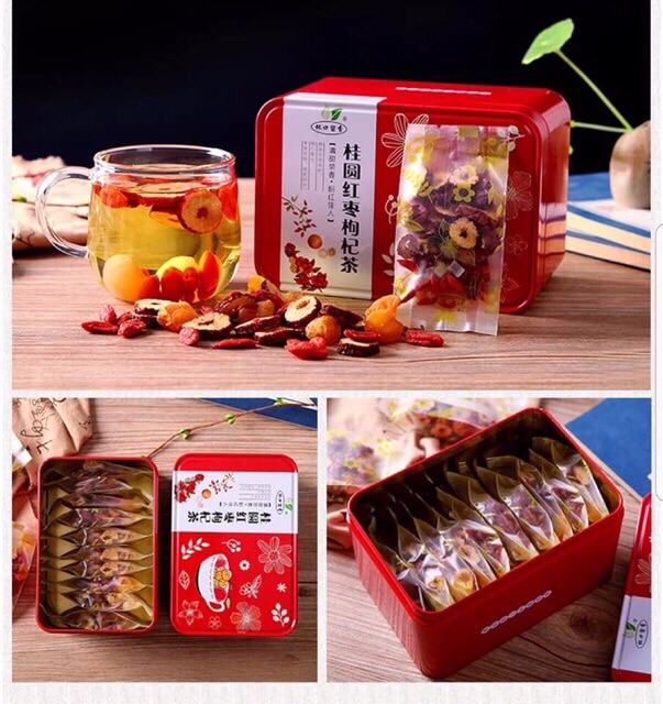 Hộp Trà Táo đỏ - Long Nhãn - Kỳ tử | BigBuy360 - bigbuy360.vn