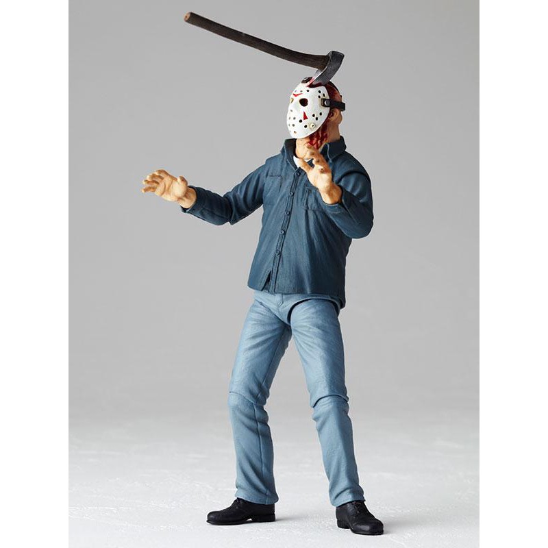 MÔ HÌNH CHÍNH HÃNG REVOLTECH NO.014 FRIDAY THE 13TH JASON VORHEES LIKE NEW