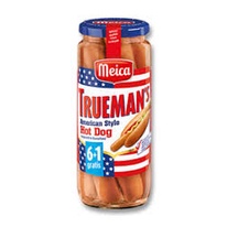 Xúc xích ĐứcTrueman’s American Style Hot Dog hiệu Meica hộp 540gr (6+1 gratis)