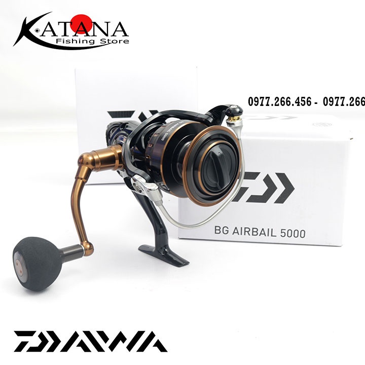 Máy Câu Bạo Lực DAIWA BG AIRBAIL - BG A 5000