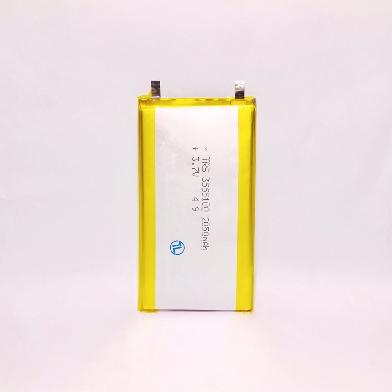 3.7V Pin Sạc Lipo 3555100 Dung lượng 2050mAh Lithium Polymer Pin Sạc Cho Máy Tính Bảng Pin Dự Phòng Pin Mới Ảnh Thật