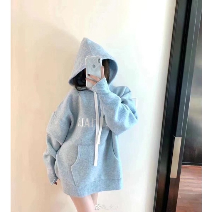 Áo len hoodies Ess Qccc