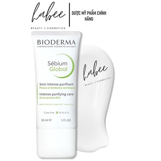 Kem dưỡng giảm mụn chuyên sâu cho da mụn nhẹ đến vừa Bioderma Sébium Global - 30ml