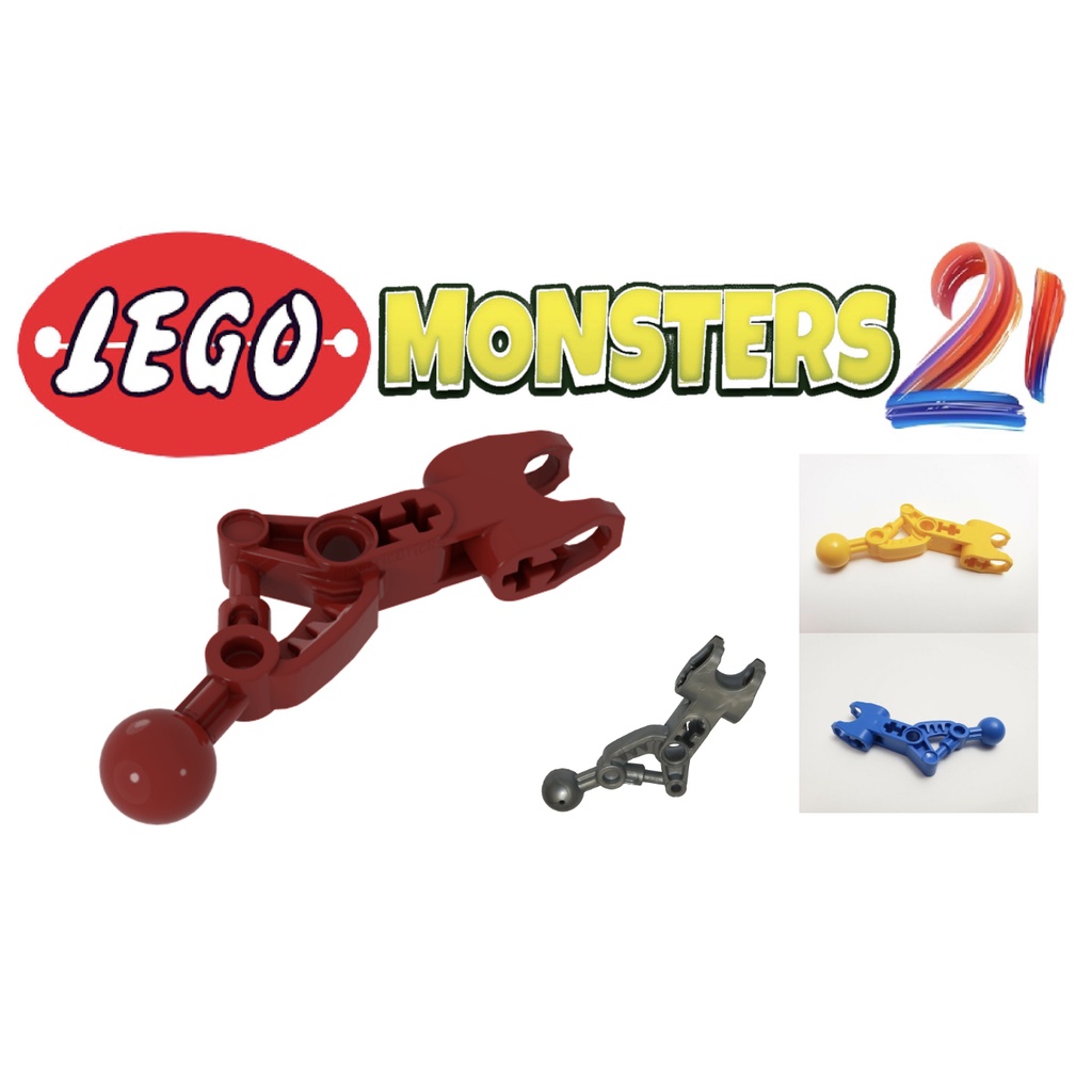 -87796-Hero Factory Arm / Leg Angular with Ball Joint and Ball Socket