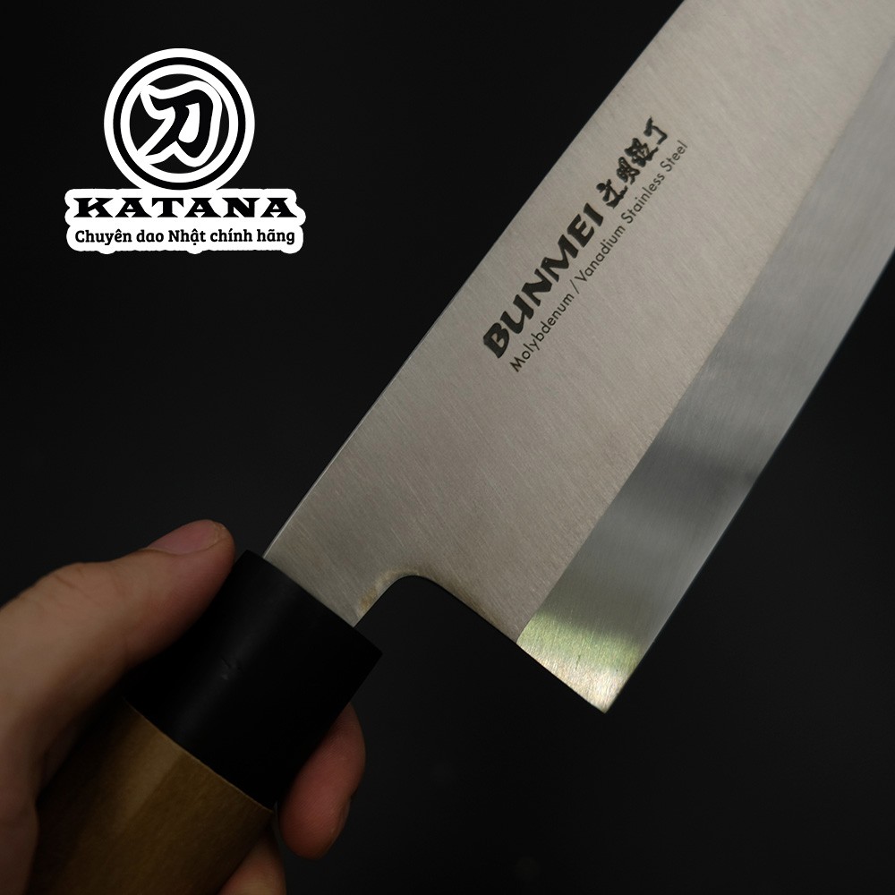Dao bếp Nhật cao cấp BUNMEI Deba tay phải (225mm)