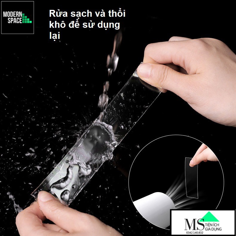 Băng dính ma thuật Siêu dính - Băng dính Nano đa năng thông minh Giữ đồ GD-029
