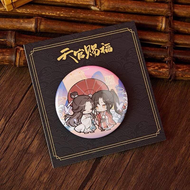 Huy hiệu donghua Thiên Quan Tứ Phúc, chính hãng Bilibili