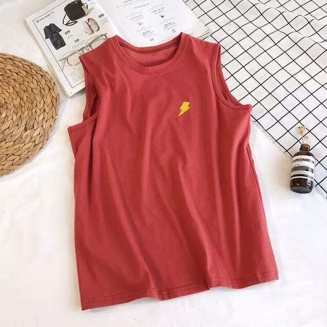 Tank Top logo ( mua 1 tặng kèm quà phong thủy)