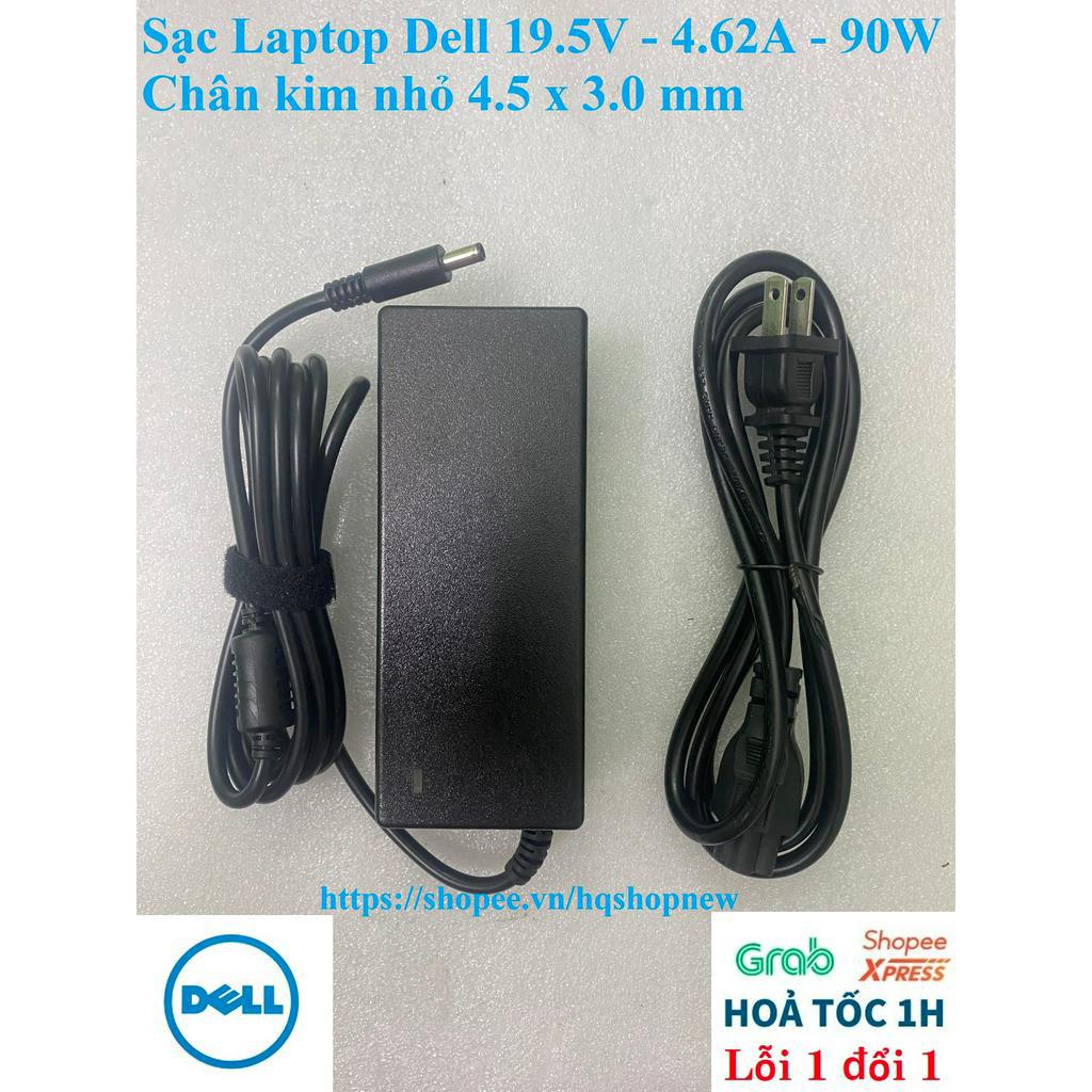 ⚡️[Sạc zin] Sạc Laptop Dell 19.5V - 4.62A - 90W Chân kim nhỏ 4.5 x 3.0 mm