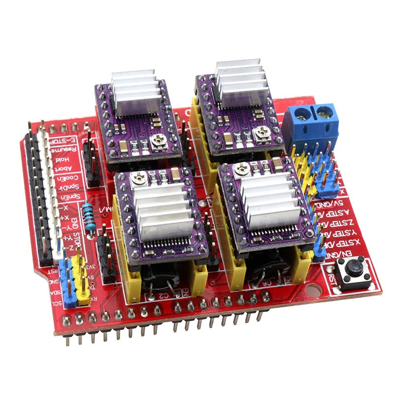 Bảng Khắc Cnc Shield V3 + 4 Bảng Giao Tiếp Drv8825 | BigBuy360 - bigbuy360.vn