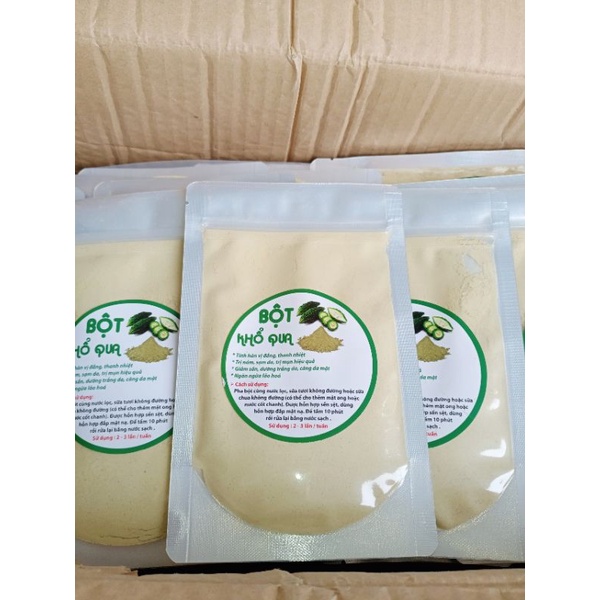 bột khổ qua rừng nguyên chất sấy lạnh