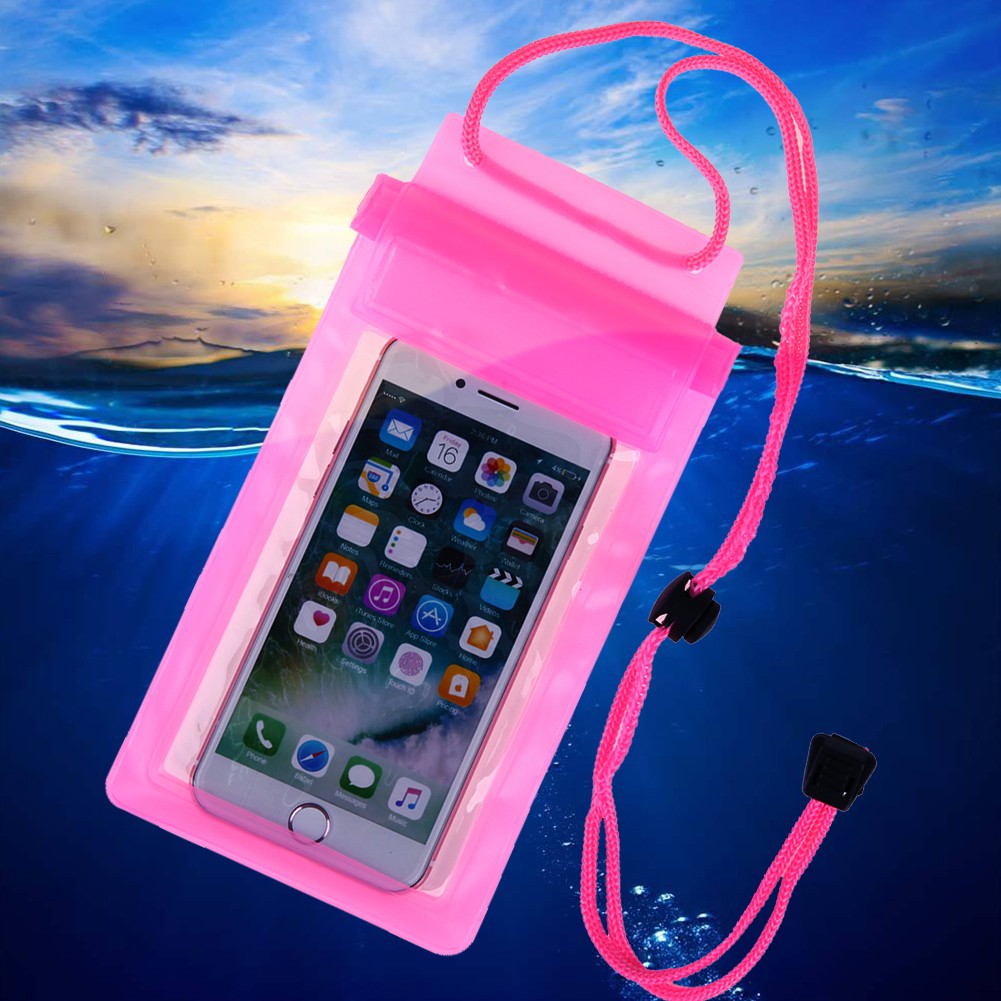 Túi nhựa chống thấm nước dùng đựng điện thoại iPhone 8 7 7Plus