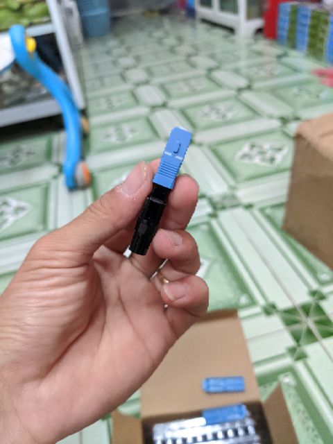 1vỉ 10 đầu Fastconnector SC/UPC AON FTTH