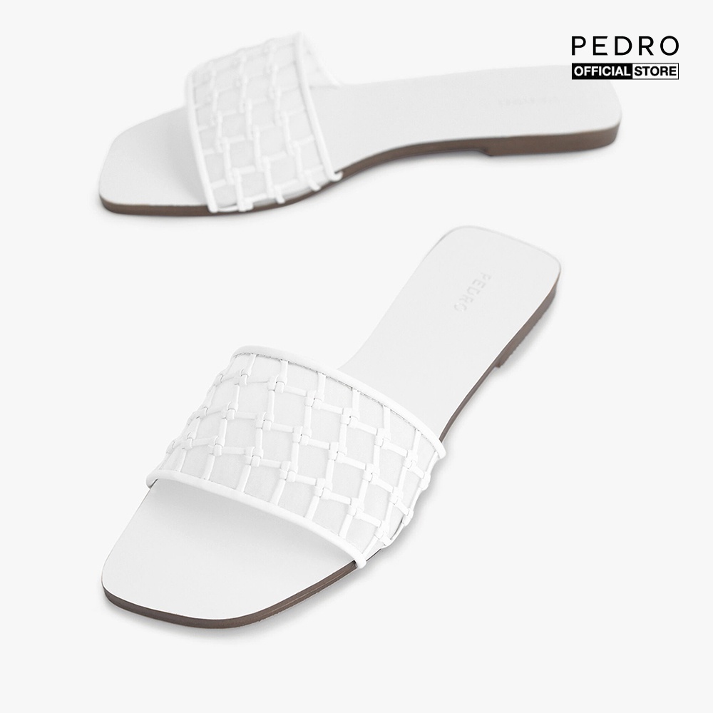 PEDRO - Giày sandal nữ quai ngang hiện đại PW1-66300078-03