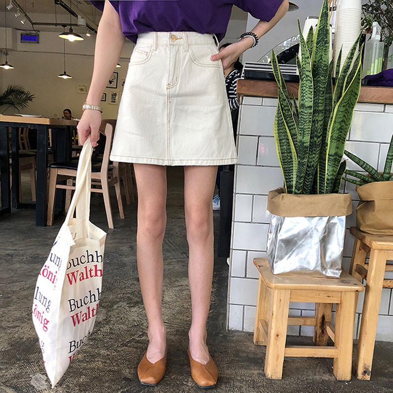 [Mã FADIRECT20 giảm 20K đơn 150K] CHÂN VÁY JEANS ULZZANG