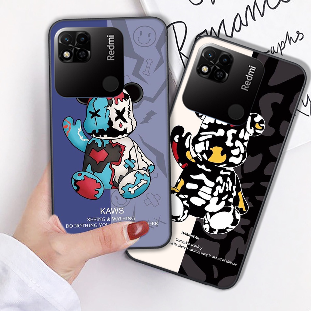 Ốp lưng XIAOMI REDMI 10A mẫu bearbrick cực đẹp siêu cute/ ốp redmi 10a bearbrick