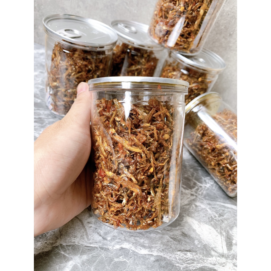 Cá cơm rim 250g hũ pet tiện lợi, ăn vặt LASTFOOD Hà Nội với đặc sản các miền ngon giá rẻ