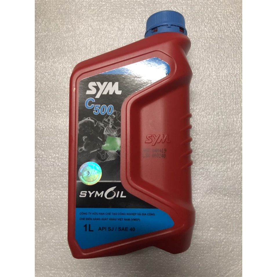 Nhớt xe số hãng SYM 1L, 0.8L
