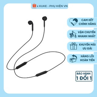 Tai nghe bluetooth có dây tai nghe bluetooth đeo cổ cá tính, âm thanh rõ ràng nghe êm tai - kuke s11