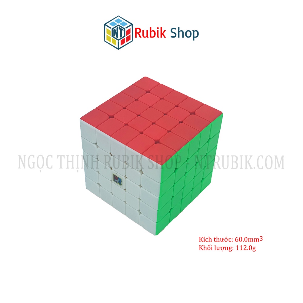 Rubik 5x5 Stickerless MoYu MeiLong MFJS Rubic 5 Tầng 5x5x5 Đồ Chơi Thông Minh