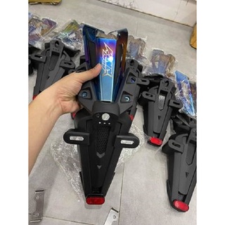Combo đuôi và dè titan malay cho exciter 150 có chống rung