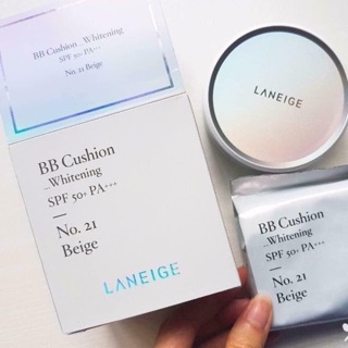 Phấn Nước Laneige BB cushion Whitening SPF 50+/ PA+++