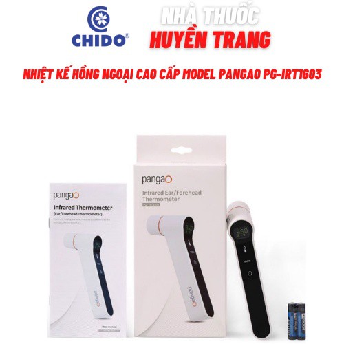 [FREESHIP+CHÍNH HÃNG]Nhiệt kế điện thử hồng ngoại CAO CẤP Pangao 2021 đo nước pha sữa, nhiệt độ từ xa cho trẻ, người lớn