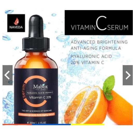 [Ảnh Thật – Clip thật] Serum Vitamin C Mabox 20% 30ml - Dưỡng Da