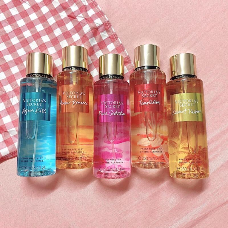 🌸 Xịt Thơm Toàn Thân Body Mist Victoria Secret 250ml- Bí Quyết Để Các Nàng Luôn Thơm Ngát Cả Ngày Hàng Nội ĐỊA Trung