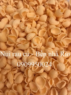 Nui rau củ ăn dặm cho bé