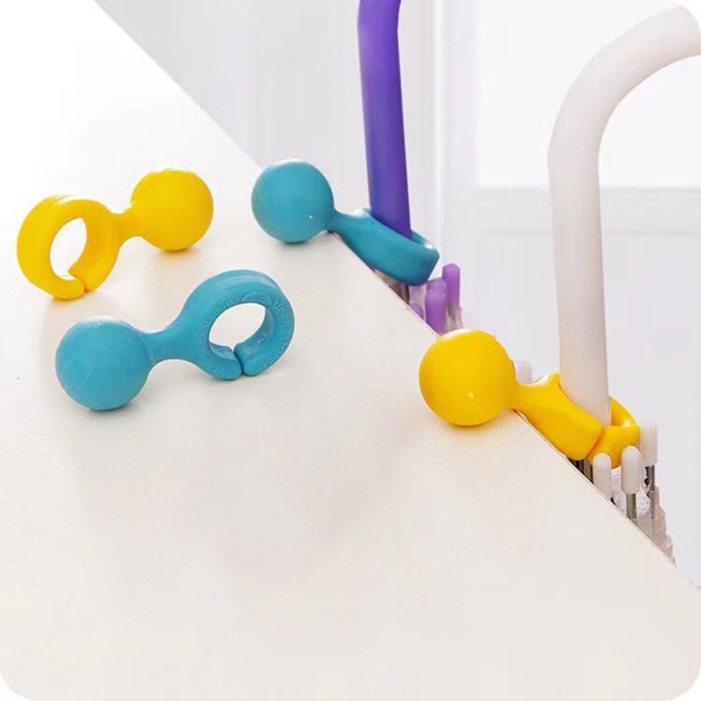 【COD】Bộ 5 Dù Màu Kẹo Ngọt Có Giá Đỡ Di Động Cho Du Lịch