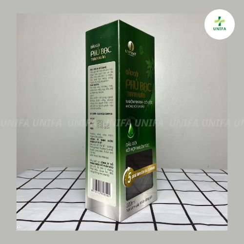 Dầu gội phủ bạc Thanh Xuân - Dầu gội đen tóc thảo dược, làm đen tóc tự nhiên tại nhà chỉ sau 15 phút - lọ 200ml